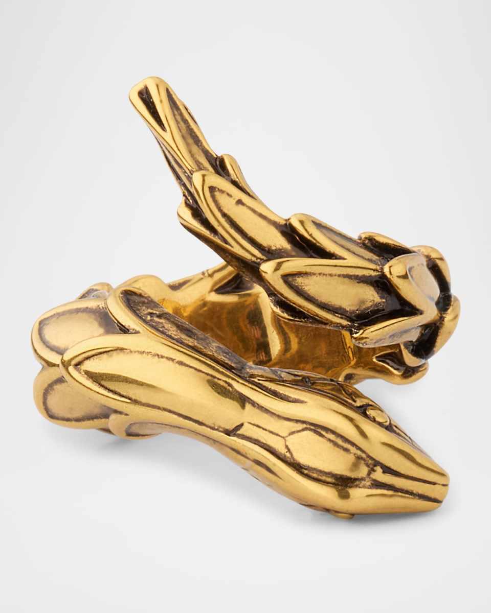 Snake Coil Brass Ring